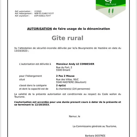 2pas2meuse 아파트 *